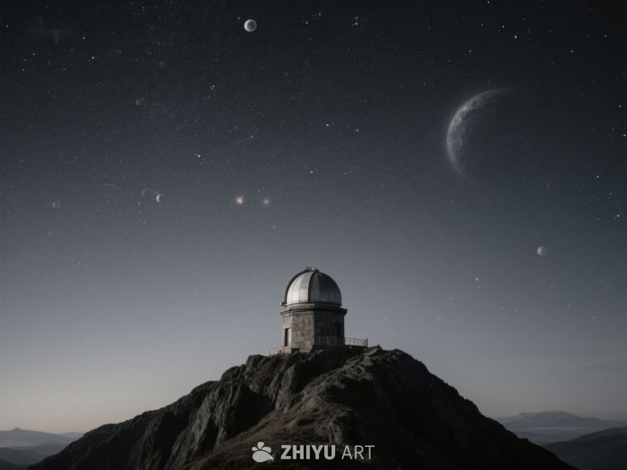 山顶天文台夜观星空 130