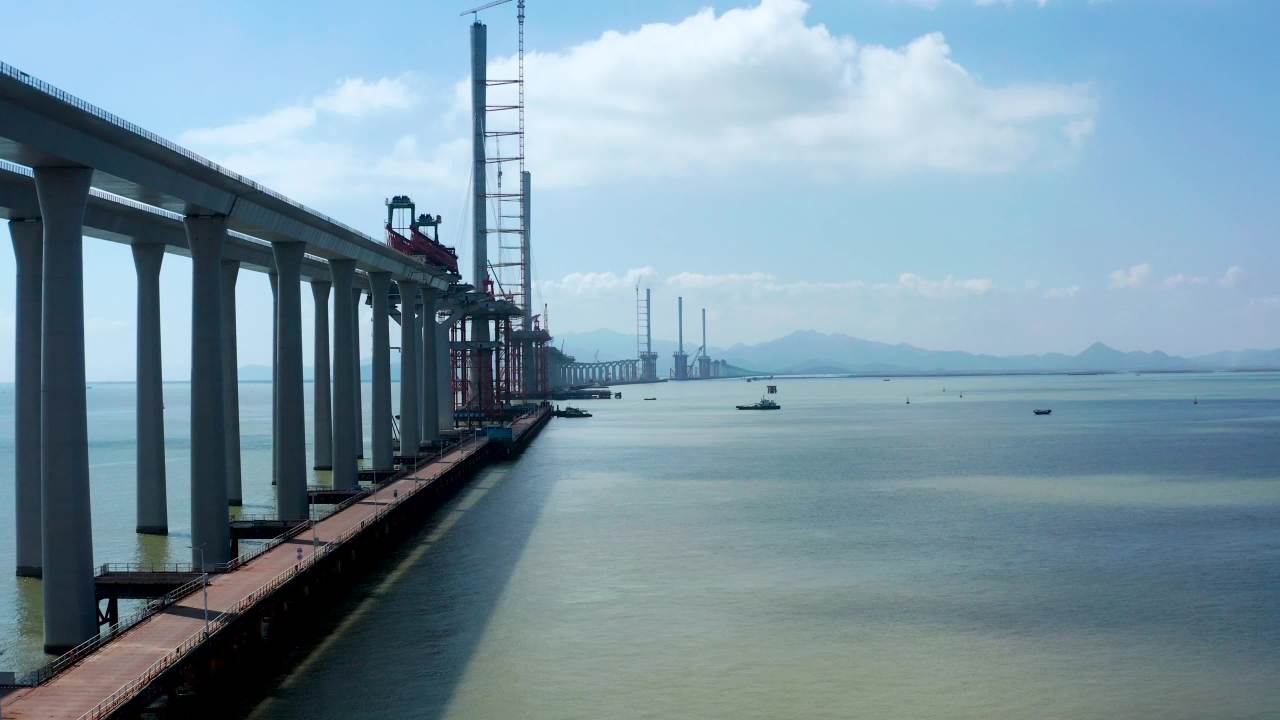 黄茅海跨海大桥 十四