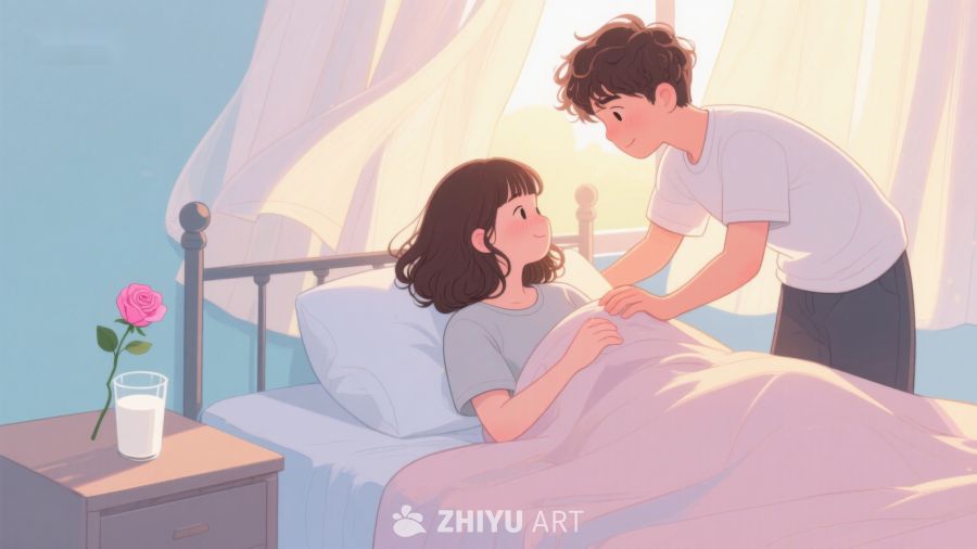 病床旁的温馨关怀 3