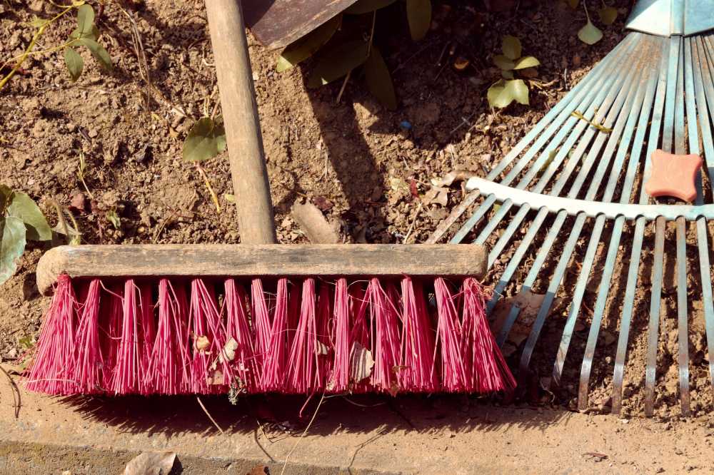扫帚计算花园耙