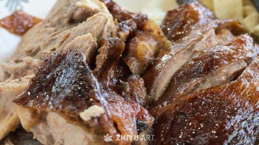 美味的烧鸭