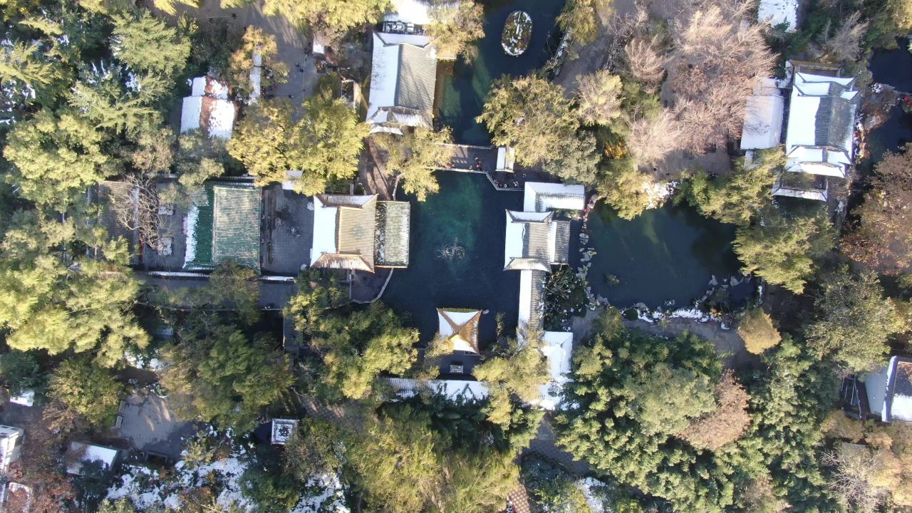 山东济南城市风光地标建筑航拍 21