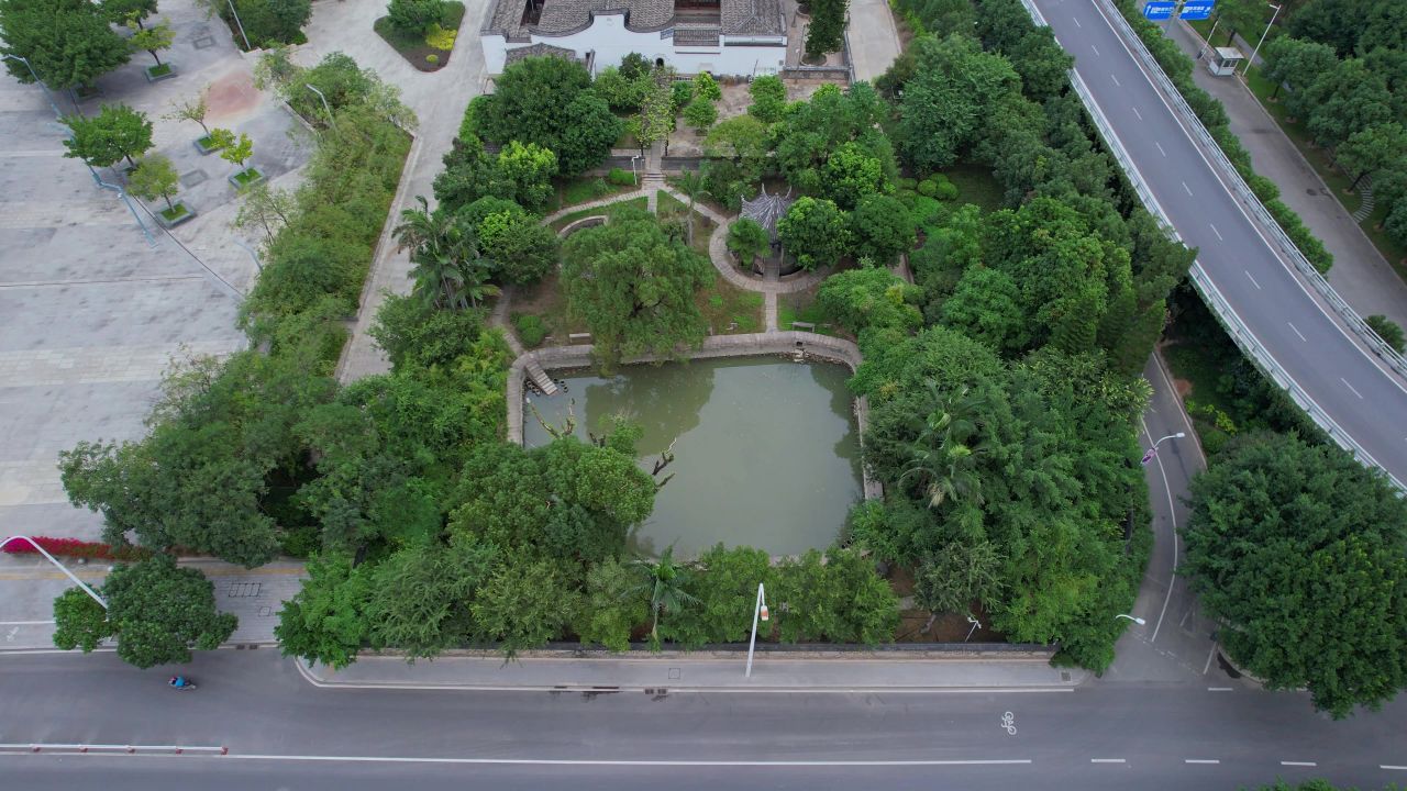 航拍福州陈绍宽故居