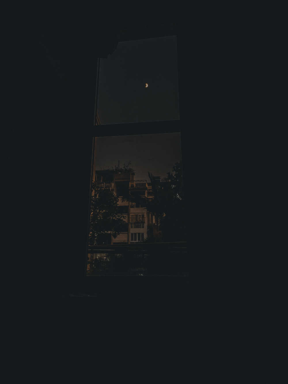窗户外 