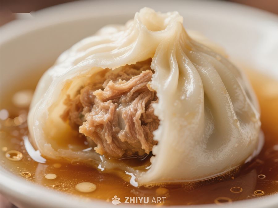 鲜美汤包，肉馅饱满诱人 1228