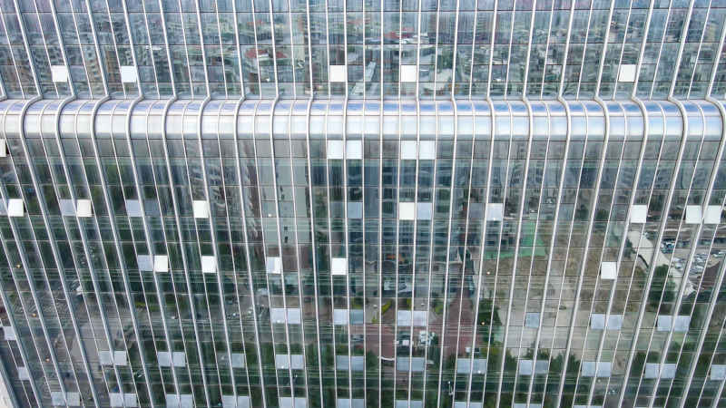 福建泉州城市风光航拍图 