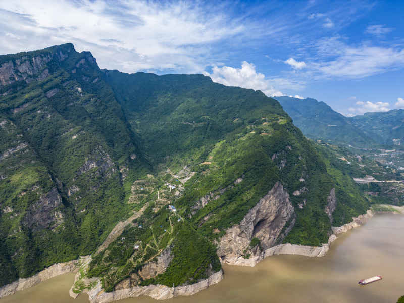 雄伟壮观长江三峡风光