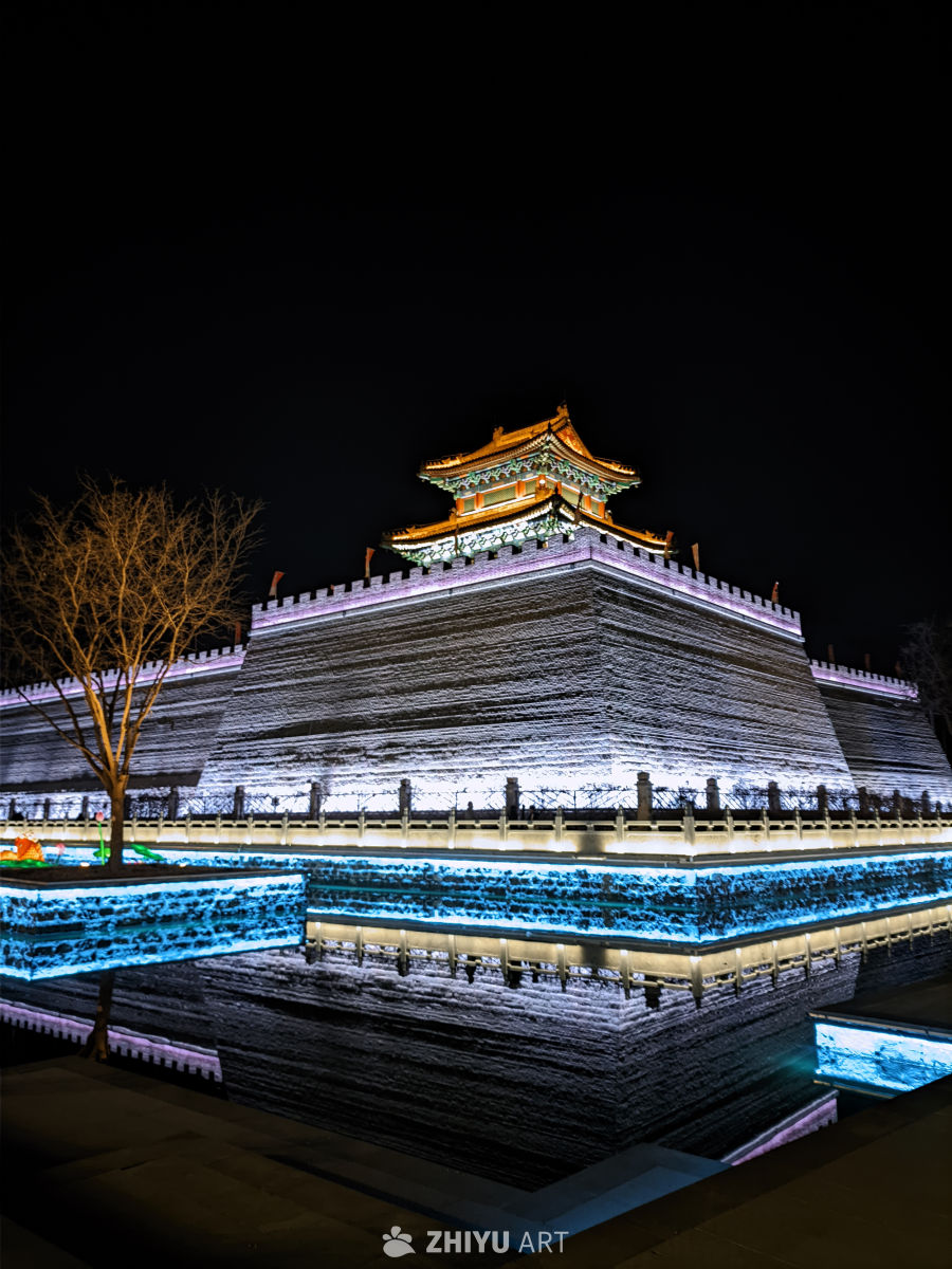 古城墙夜色