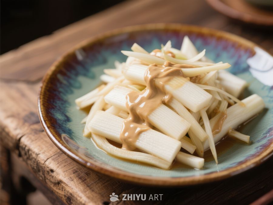 酱汁拌莲藕，清新爽口美食 351