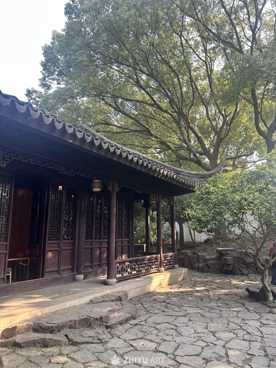 报恩寺寺庙一角