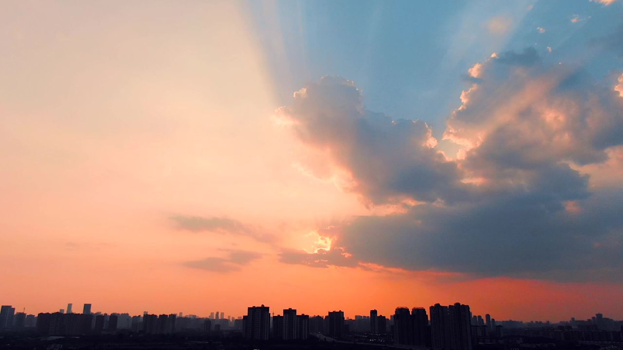 成都夕阳
