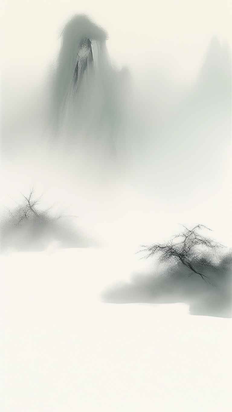 中国山水画淡画 8