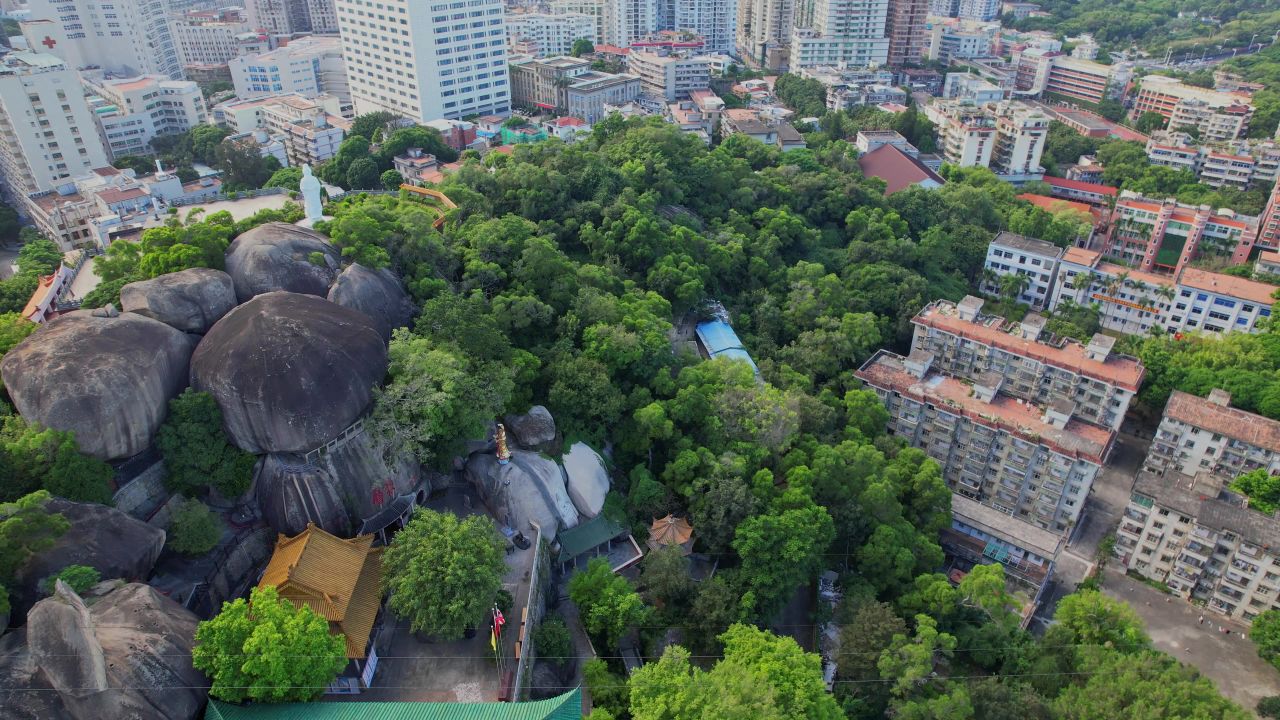 航拍厦门虎溪禅寺 6