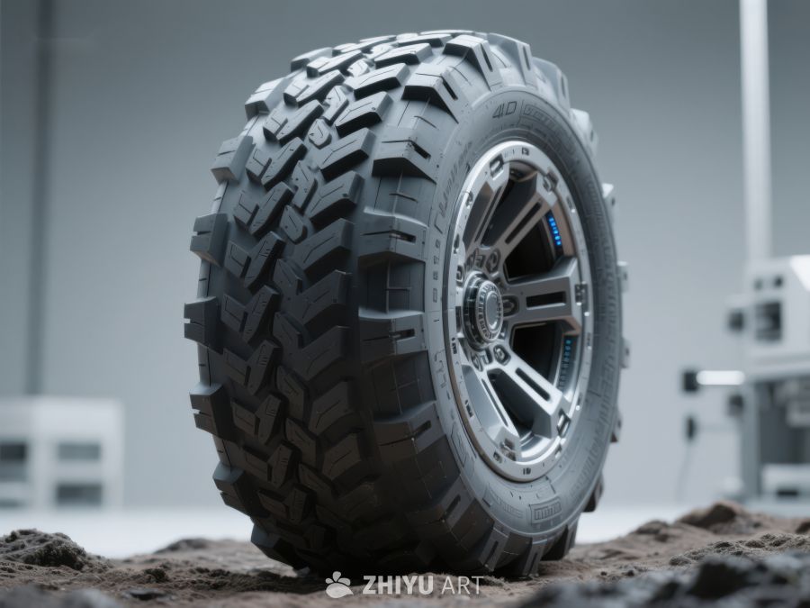 越野轮胎特写展示 552