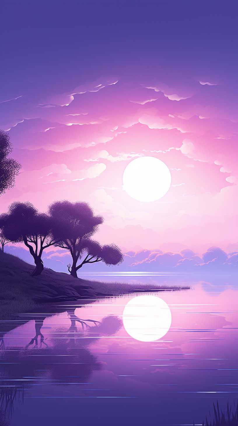 紫色艺术唯美背景