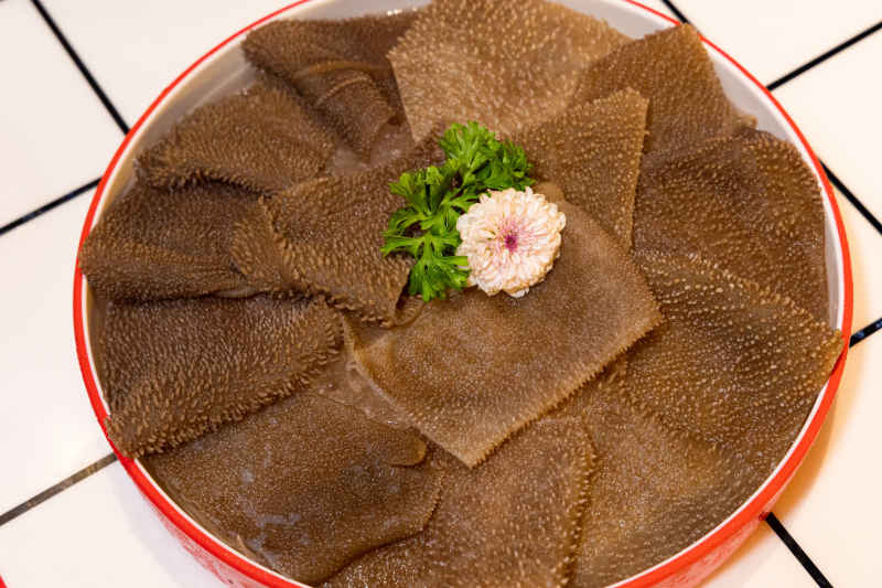 新鲜毛肚黑毛肚