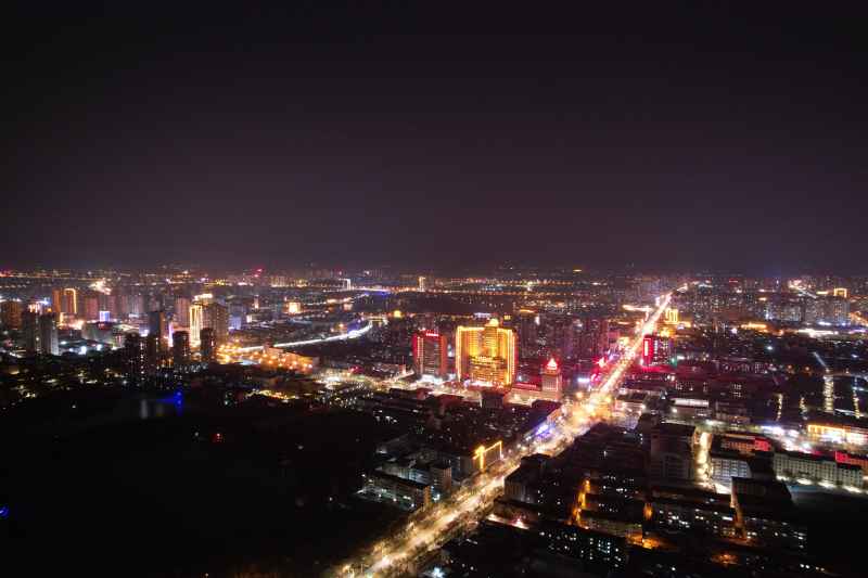 夜景航拍