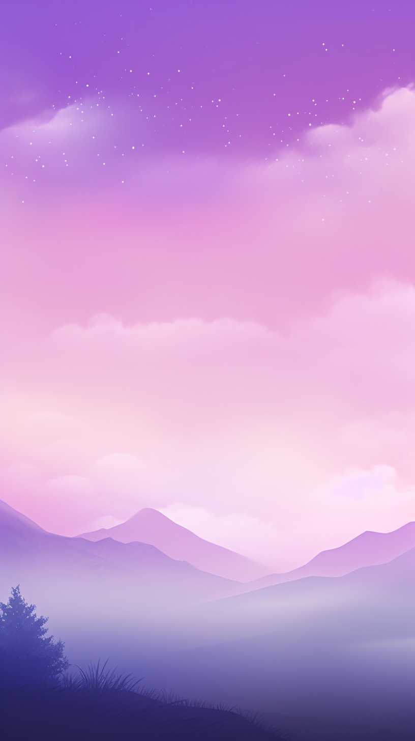 紫色唯美背景