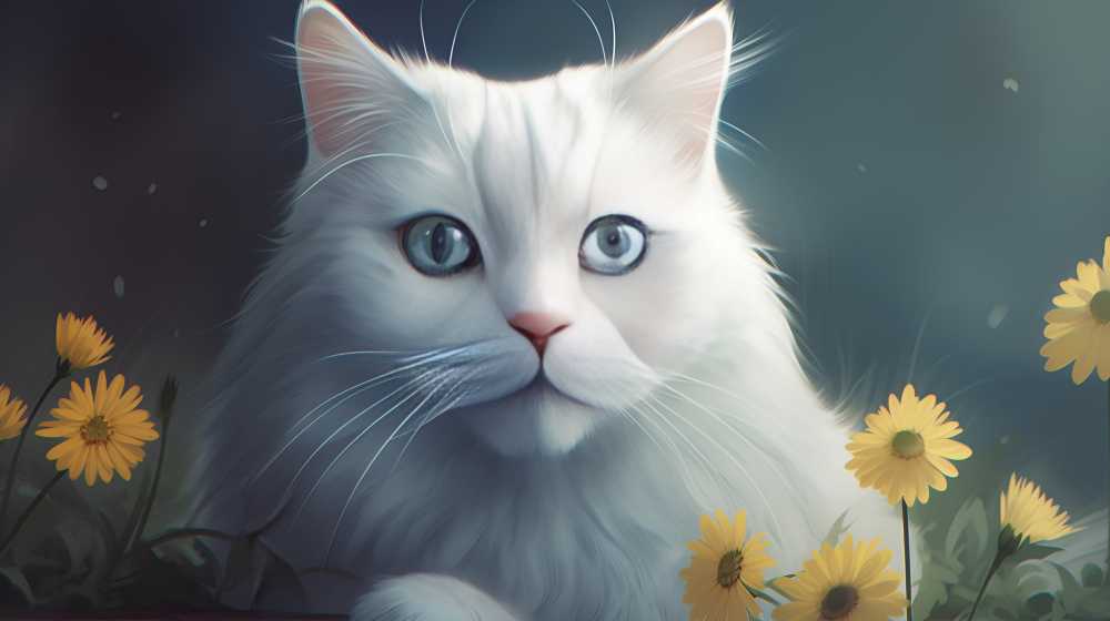 小花与猫嘟嘟