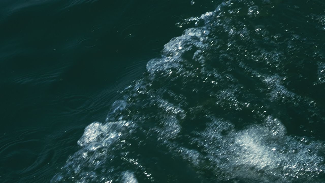 江河湖海洋水面海面波浪波纹海浪 7