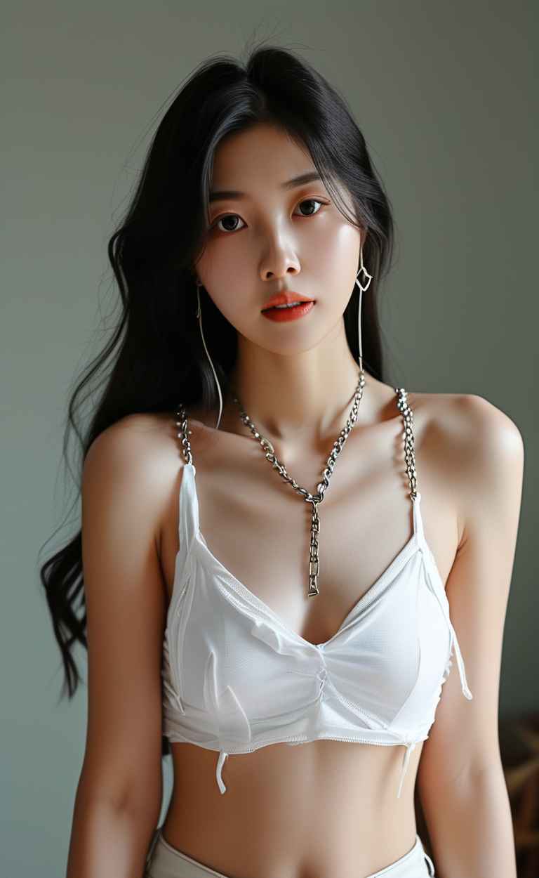 时尚发廊美女，性感特写 6