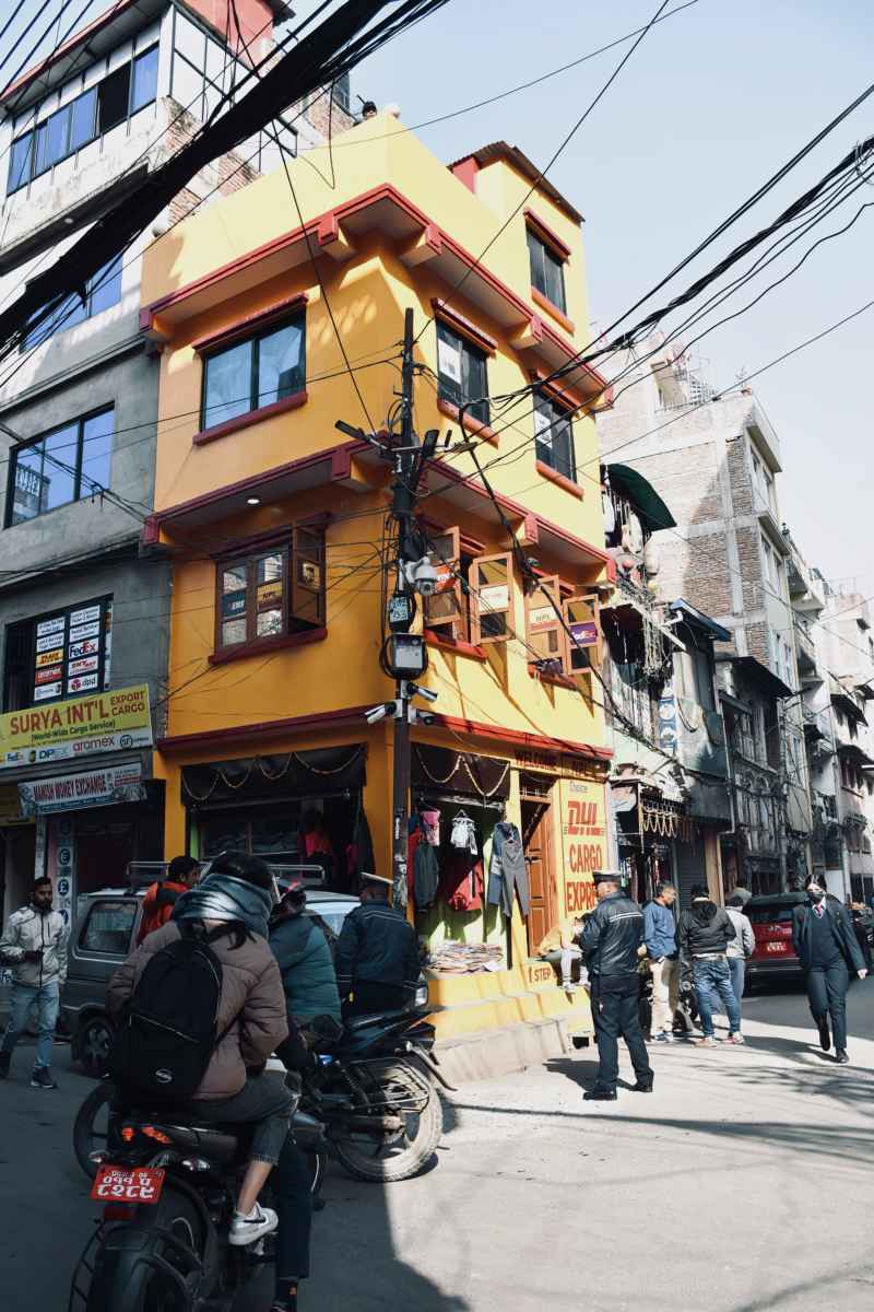尼泊尔街头
