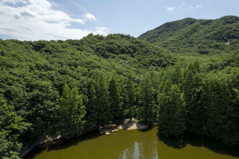 航拍洛阳-洛阳天池山景区
