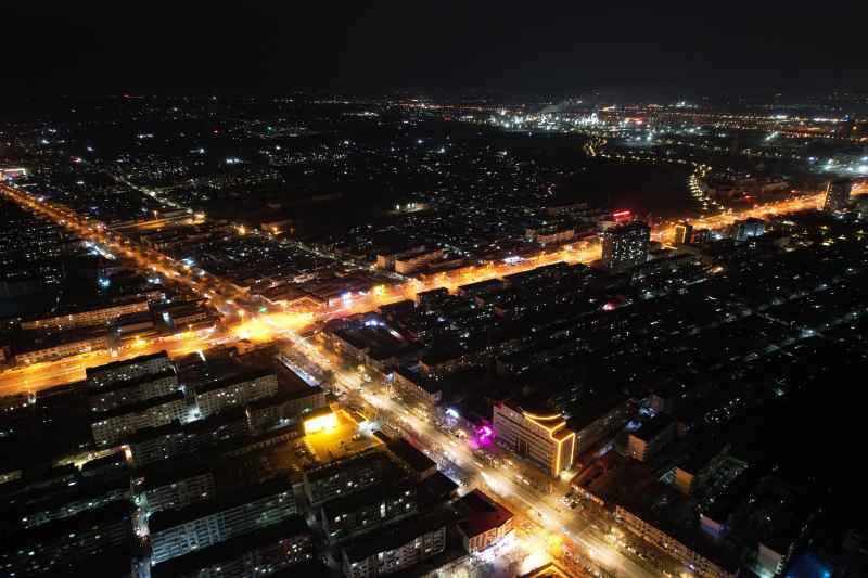 夜景航拍