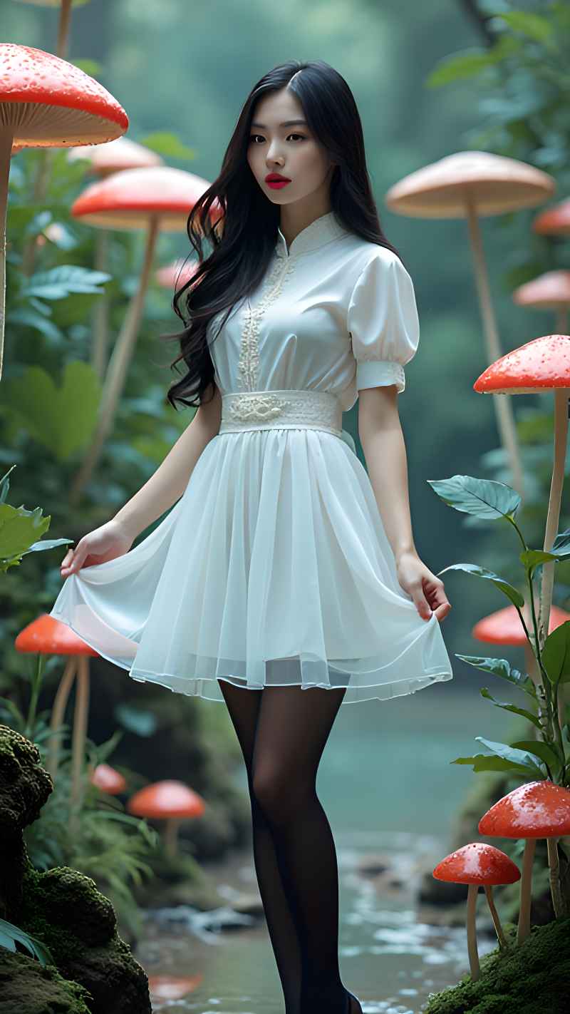 森林系列特色风格美女 13