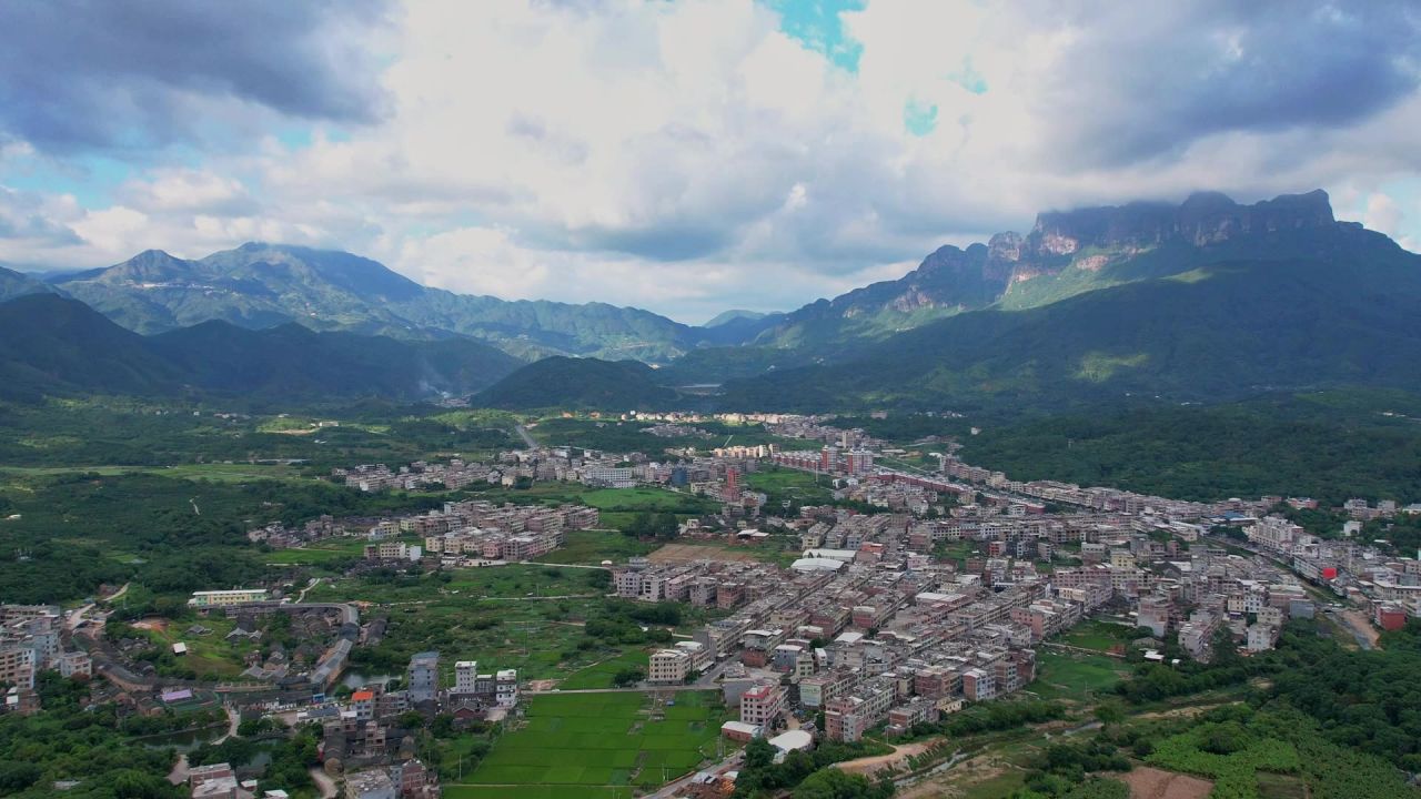 航拍漳州新农村景观 7