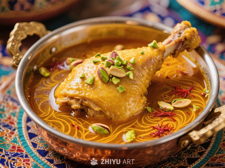 香料浓郁的鸡肉炖菜 799