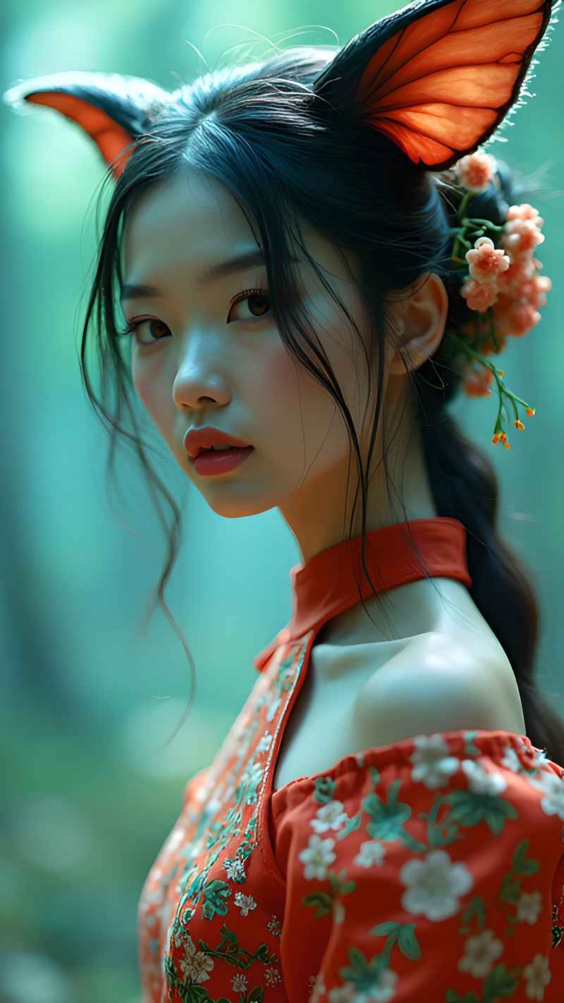 古风狐狸美女半人半妖 17