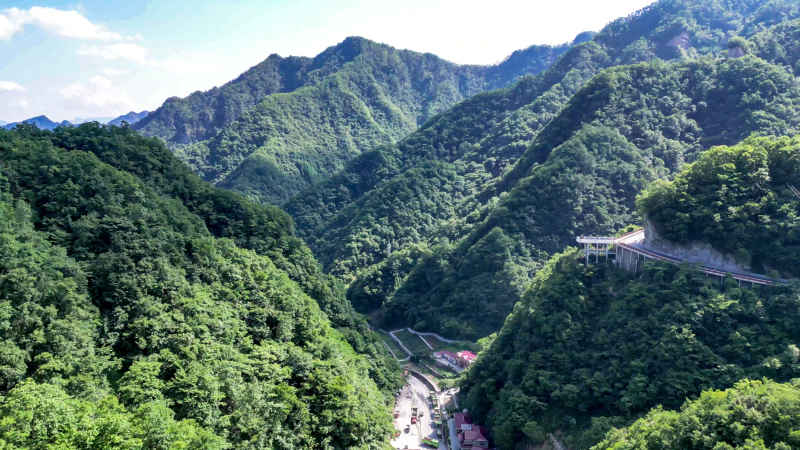 湖北襄阳城市风光旅游景区航拍摄影图 
