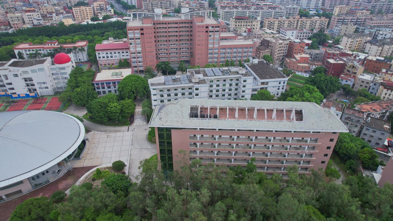 航拍厦门同安一中 14