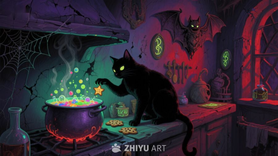 黑猫魔法厨房