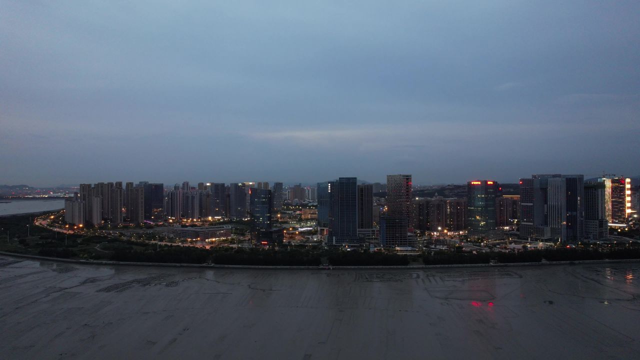 福建泉州城市风光地标建筑航拍
