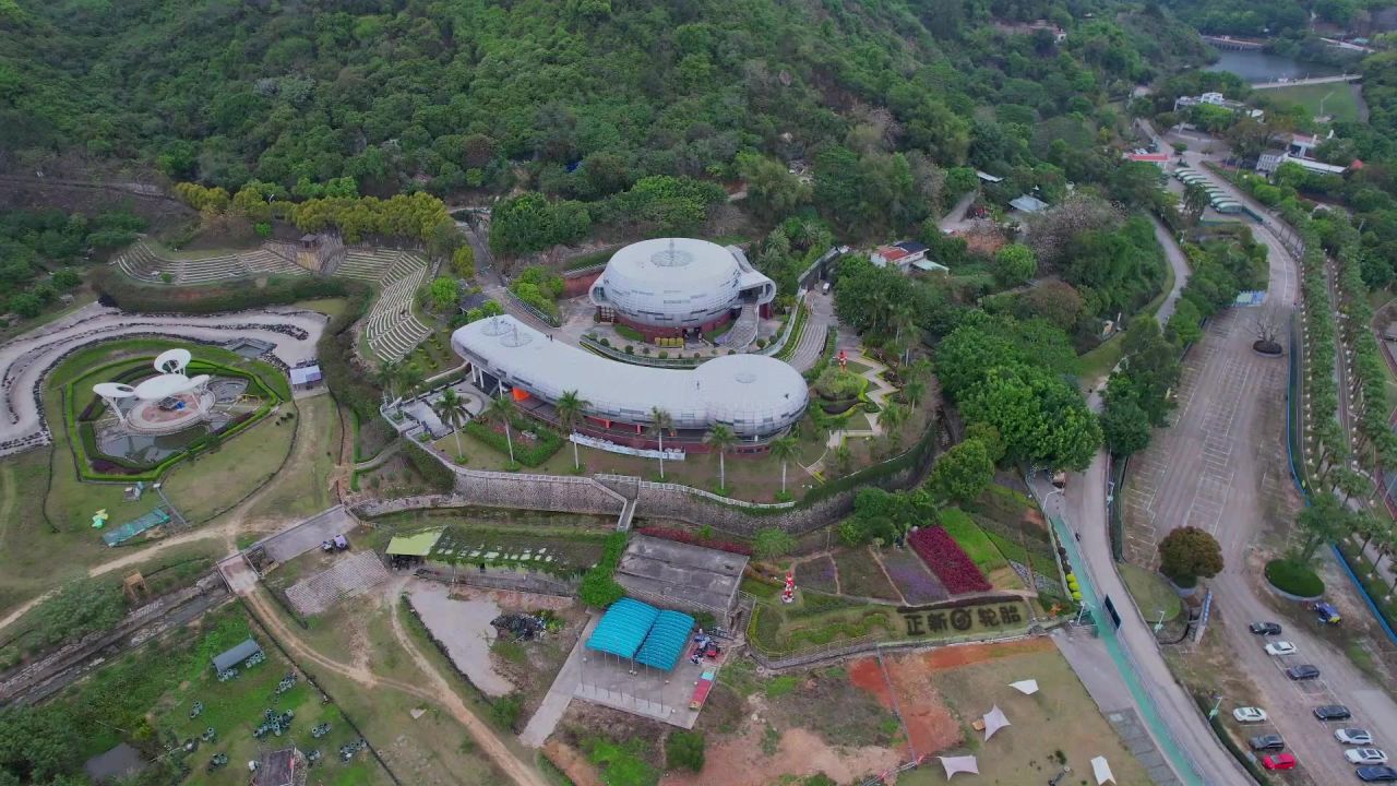 航拍厦门双龙潭景区 8