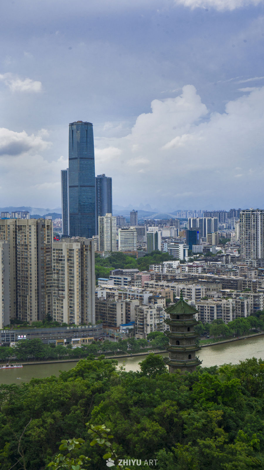 城市的过去与未来交织