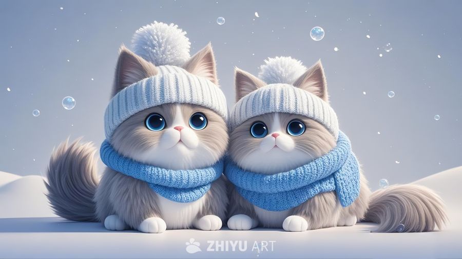两只小猫