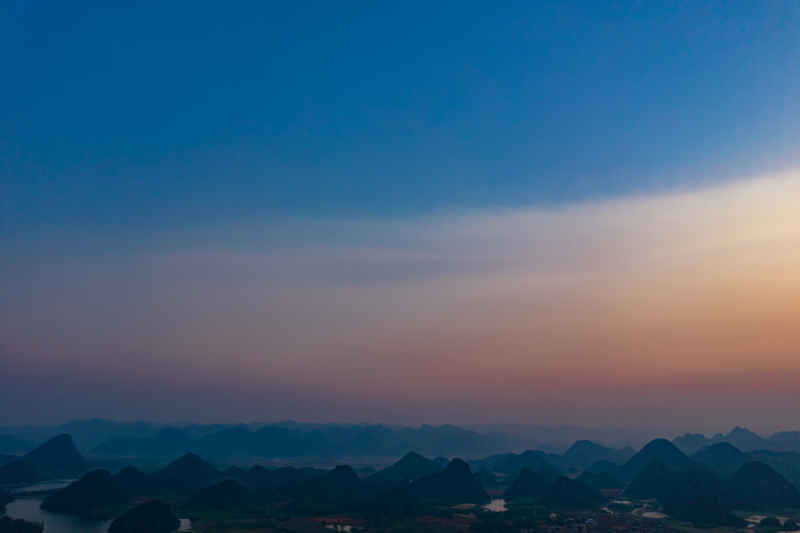 云南普者黑5A景区航拍 