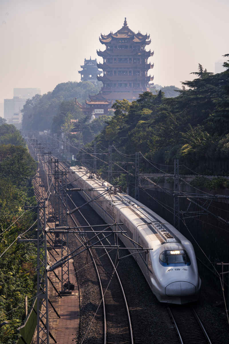 黄鹤楼古今同框