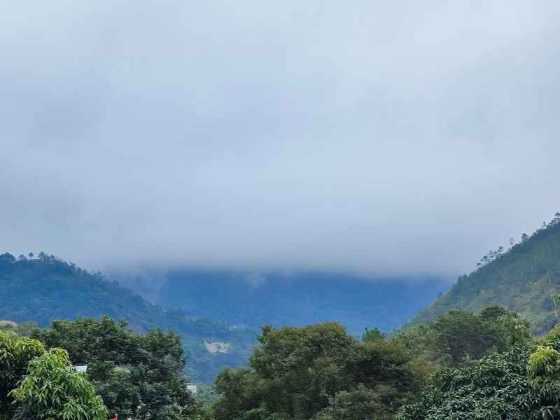 山区的清晨