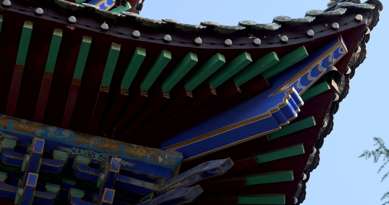 湖南长沙松柏寺古典建筑之美实拍视频