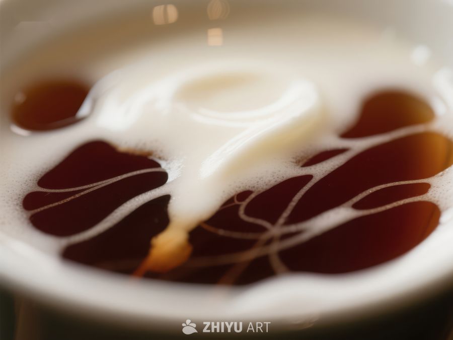 咖啡与奶泡的完美融合