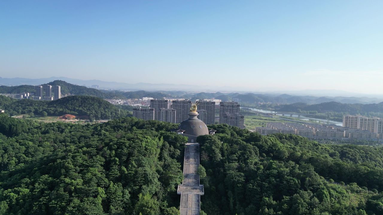 航拍宜春市人民医院