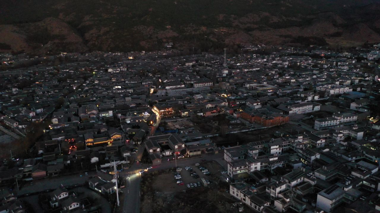 丽江束江古镇