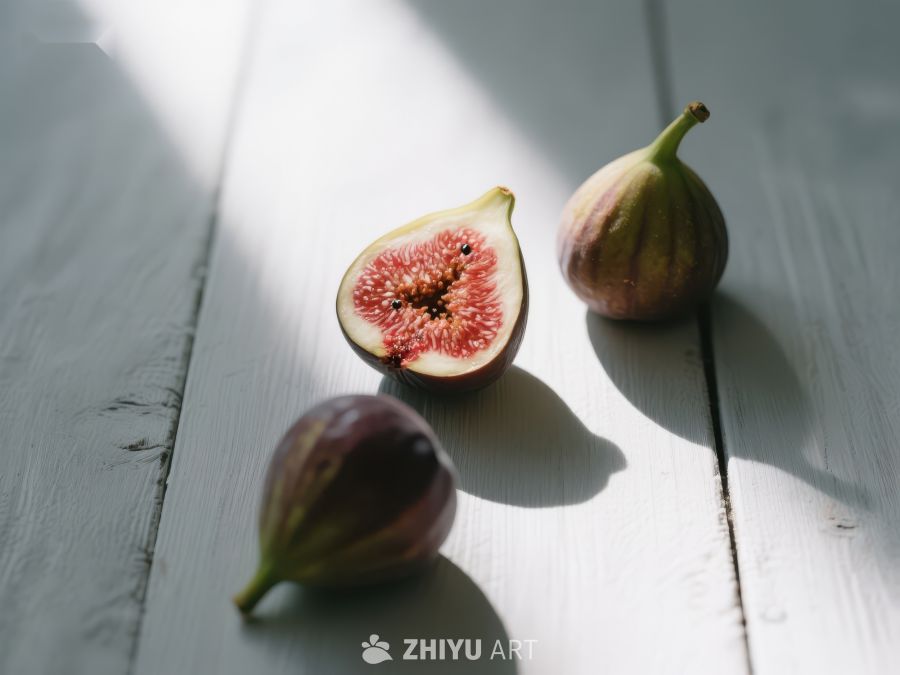 阳光下的无花果特写 764