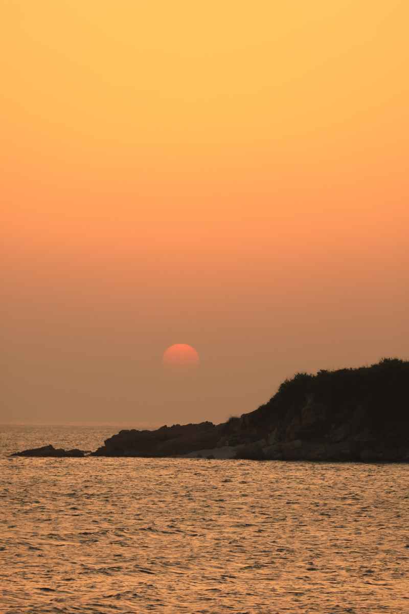 山东威海小石岛绝美夕阳 6
