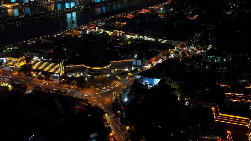 贵州贵阳城市建设航拍摄影图