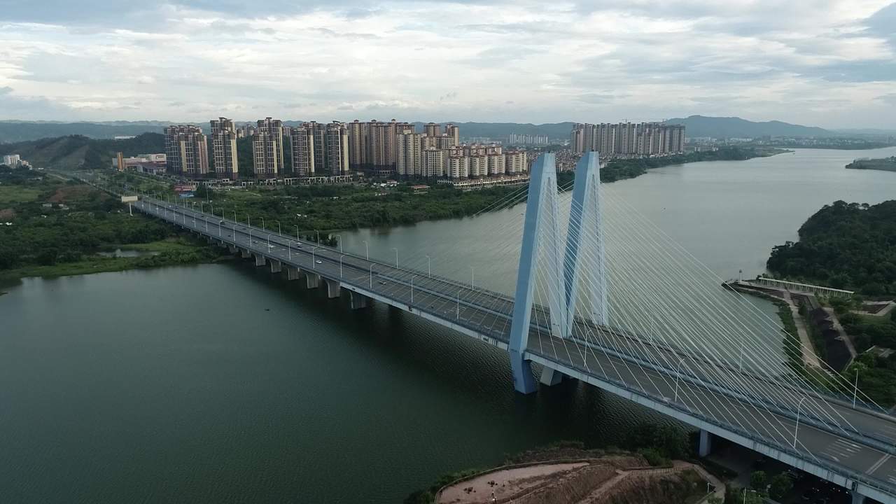 航拍河源高新区